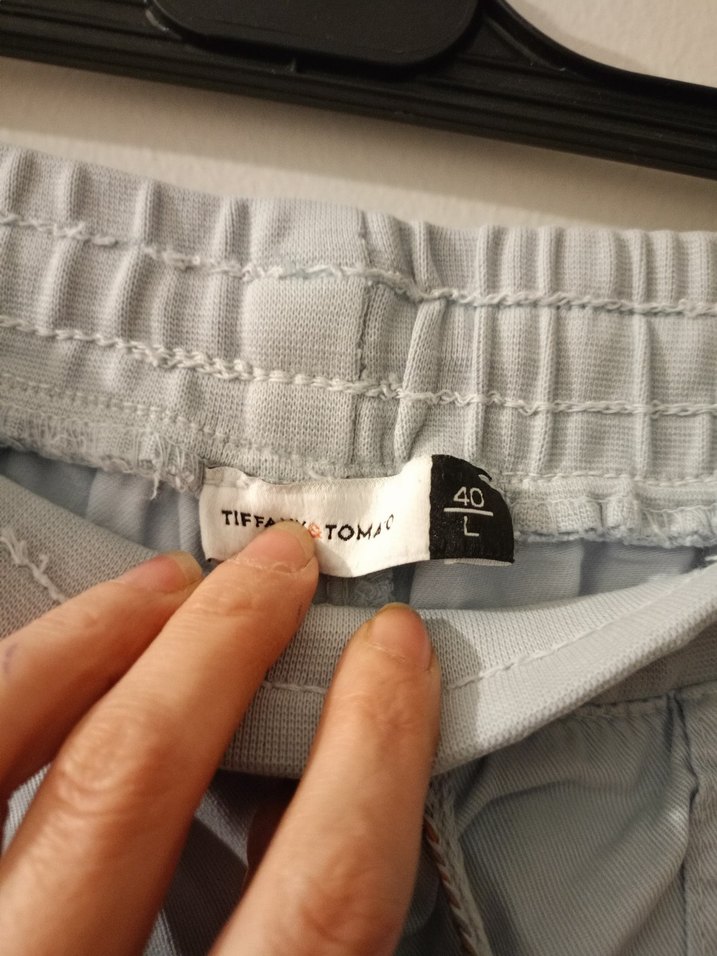 Bej Kemerli Kadın Keten Mini Şort - Görsel 3