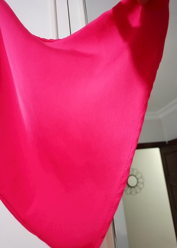 Pembe Midi Kadın Elbise - Görsel 5