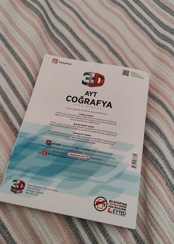 Beden Renk 3D AYT Coğrafya Soru Bankası