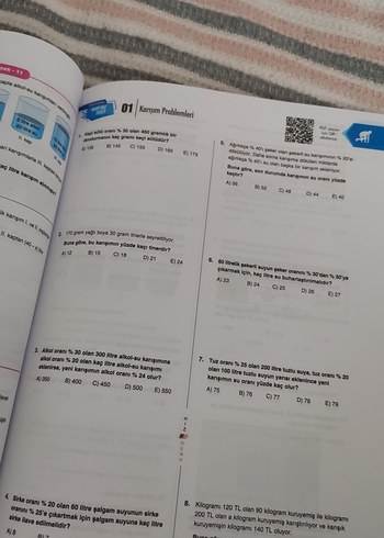 Beden Renk Maksimum Net TYT Problemler Soru Bankası