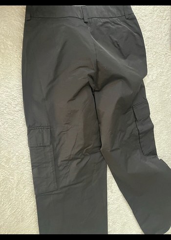 36 Beden siyah Renk Stradivarius siyah parlak pantolon