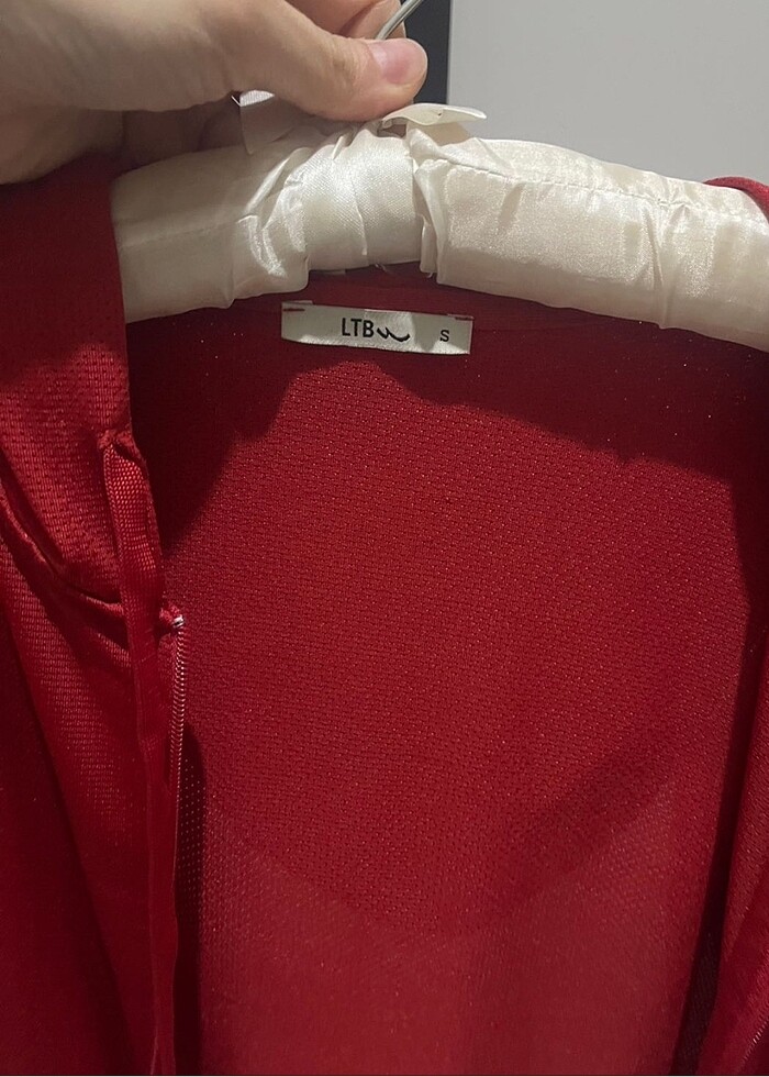 LTB Kırmızı kapüşonlu sweet - Görsel 5