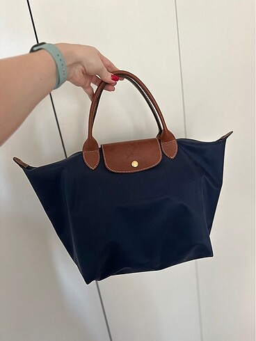 longchamp Le Pliage M Lacivert orijinal