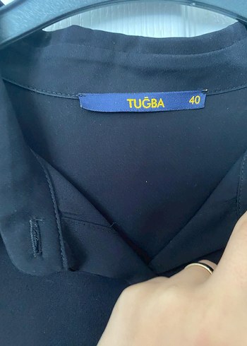Tuğba&Venn Siyah Uzun Kollu Kadın Tunik