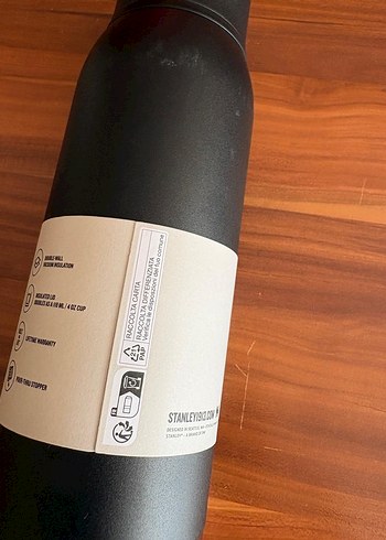 Stanley Adventure Siyah Termos Şişe 0.75L - Görsel 5