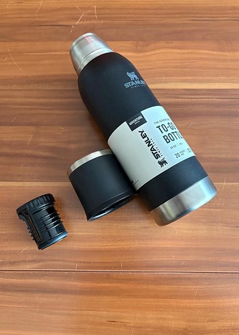 Stanley Adventure Siyah Termos Şişe 0.75L - Görsel 2