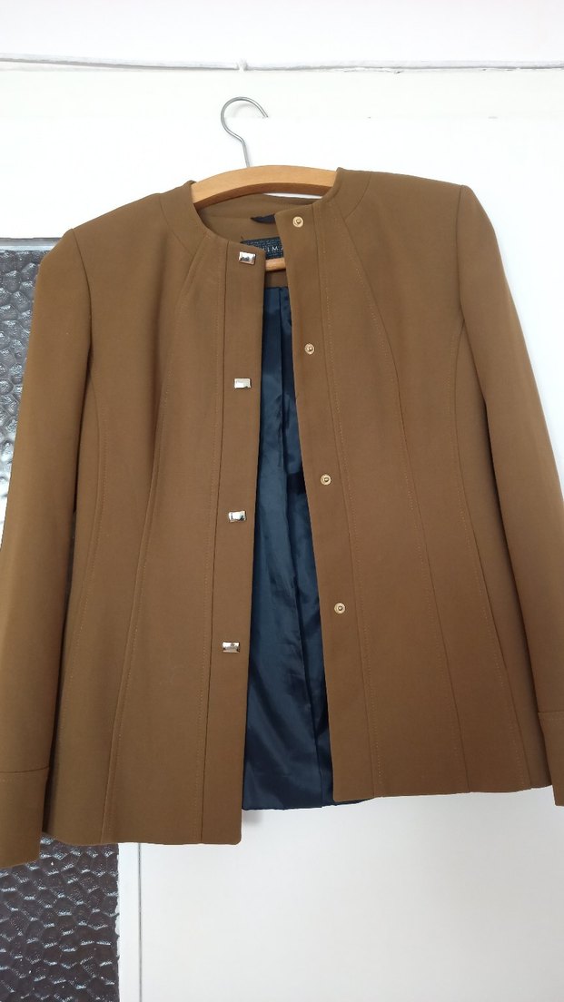 Düğmeli Kadın Ceket - Görsel 4