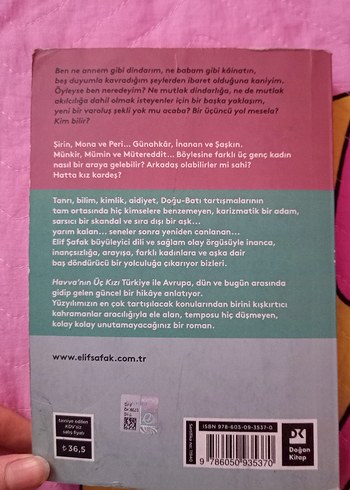 Havvanın Üç Kızı Elif Şafak - Görsel 2