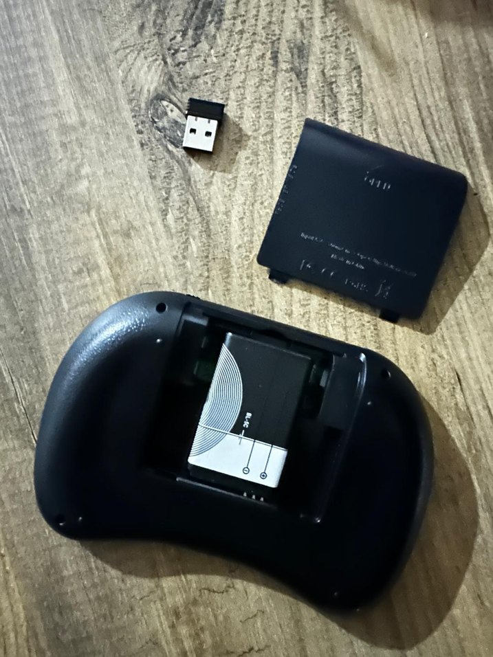 Kablosuz Mini Klavye + Touchpad (LED Işıklı) - Görsel 4