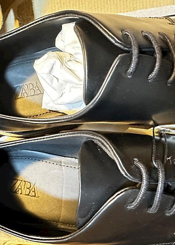 Zara Hakiki Deri Ayakkabı - SIFIR - 44 - Görsel 2