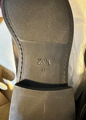 Zara Hakiki Deri Ayakkabı - SIFIR - 44 - Görsel 4