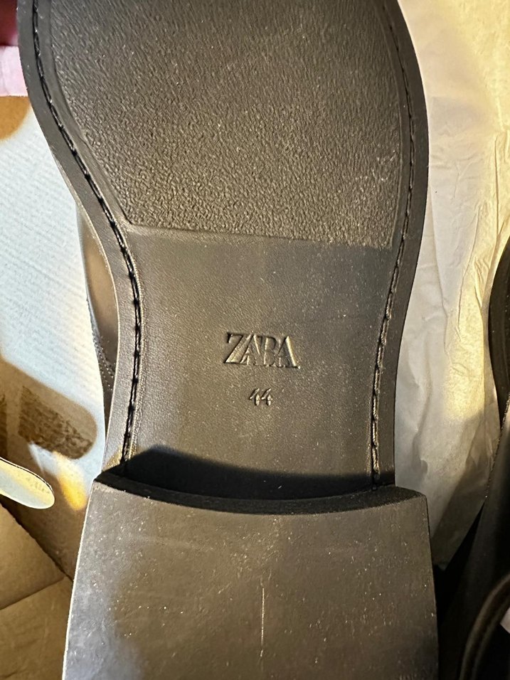 Zara Hakiki Deri Ayakkabı - SIFIR - 44 - Görsel 4