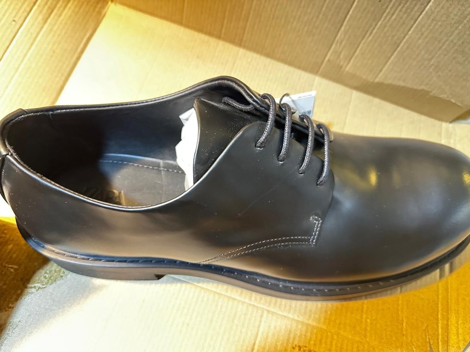 Zara Hakiki Deri Ayakkabı - SIFIR - 44 - Görsel 5