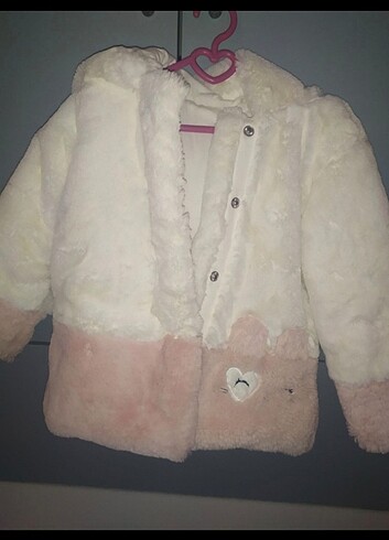 LC Waikiki Kız çocuk peluş mont