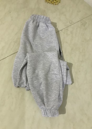 Adidas Gri Fermuarlı  Eşofman Altı - Görsel 7