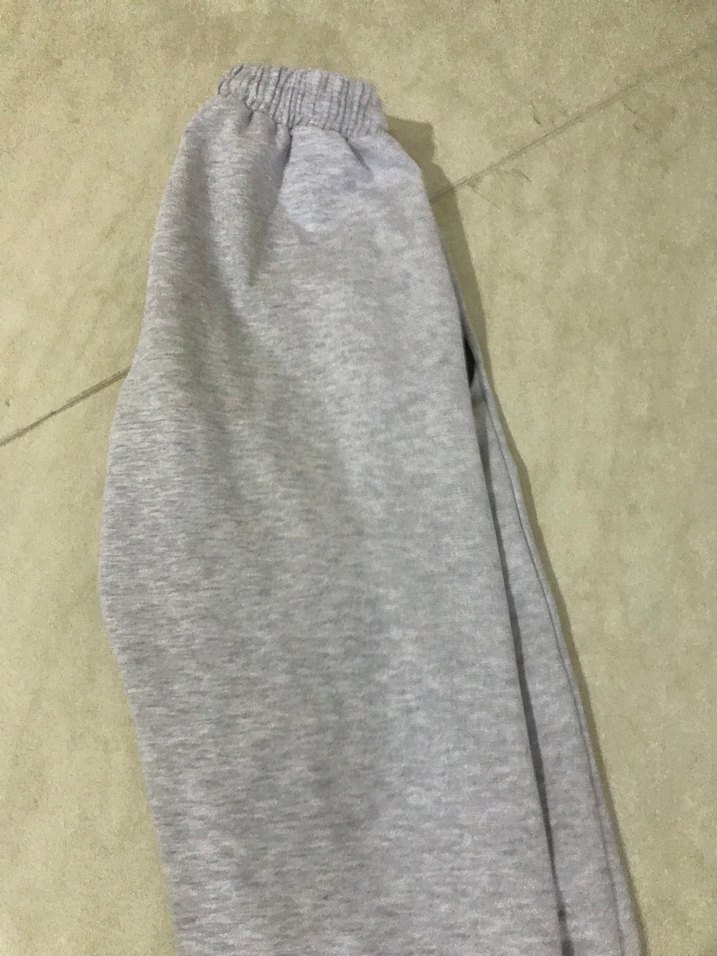 Adidas Gri Fermuarlı  Eşofman Altı - Görsel 4