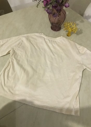 Diğer Kı Kahverengi Bohem Kısa Kollu Tişört