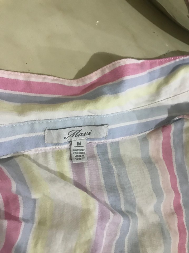 Kadın Çok Renkli Uzun Kollu Gömlek - Görsel 2