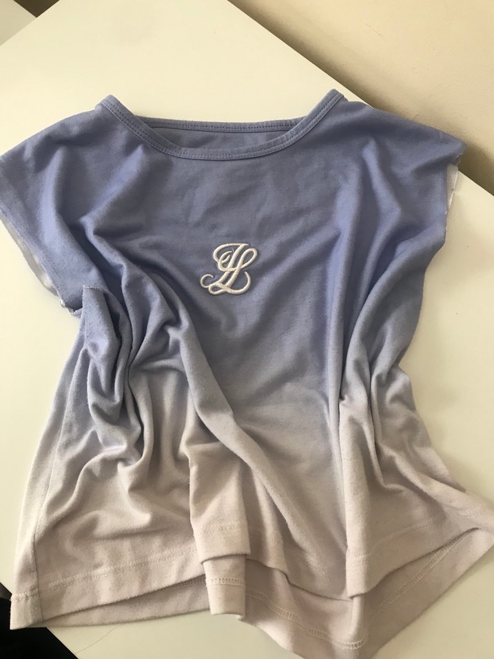 Mavi Drapeli Kısa Kollu - Görsel 2