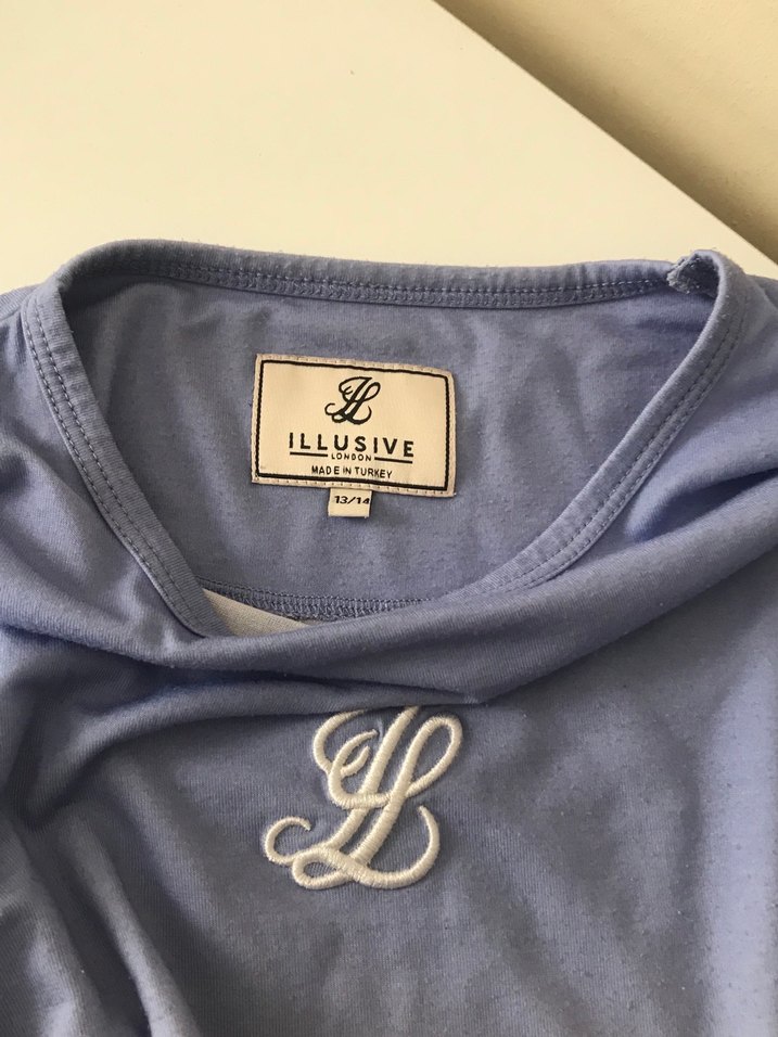 Mavi Drapeli Kısa Kollu - Görsel 3