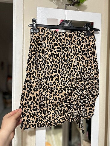 l Beden MİNİ LEOPAR ETEK