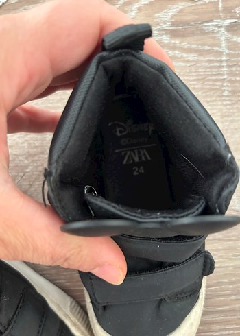 Zara Koyu Siyah Erkek Çocuk Spor Ayakkabı bot