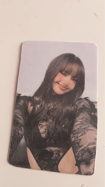 diğer Beden beyaz Renk Lisa Photocard set 4?lü