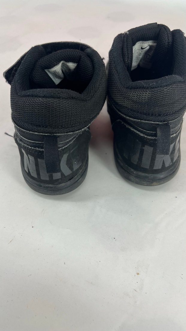 Siyah Erkek Çocuk Bantlı Spor Ayakkabı - Görsel 2