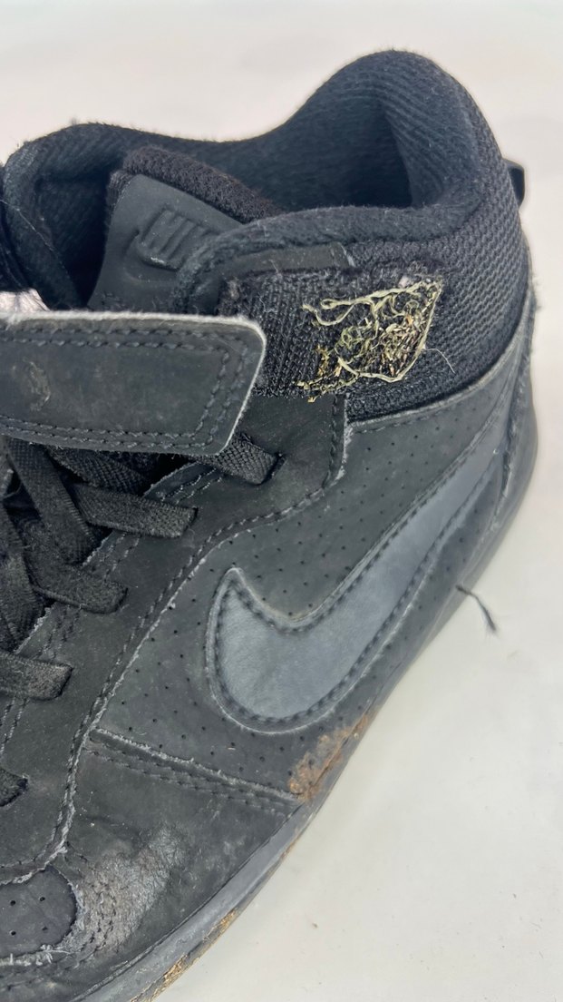 Siyah Erkek Çocuk Bantlı Spor Ayakkabı - Görsel 3