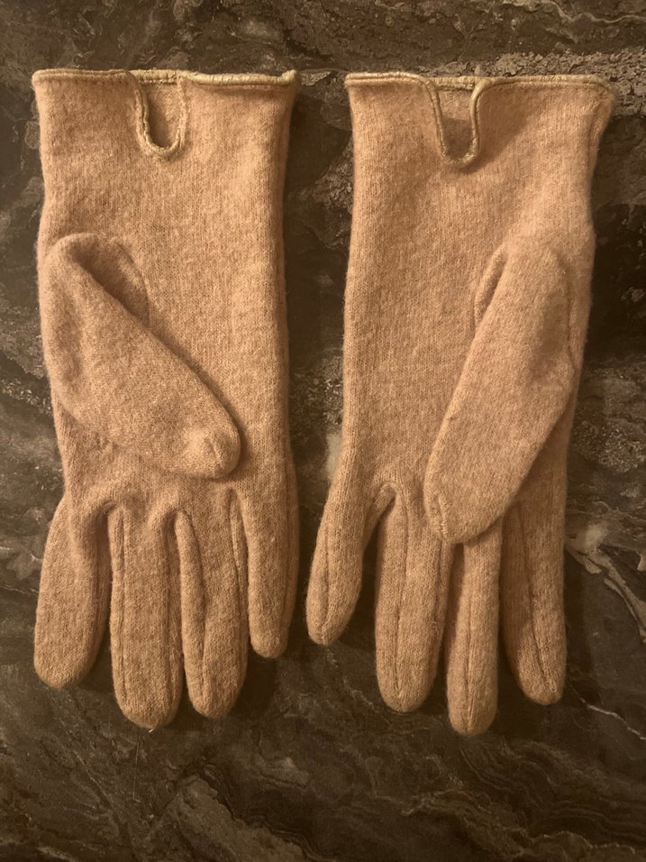 Bej Kadın Eldiven - Görsel 2
