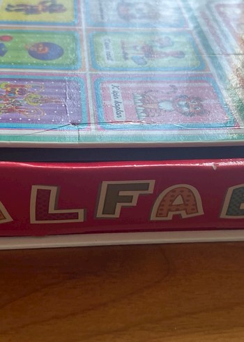 Renkli Okul Öncesi Alfabe Kartları - Görsel 2