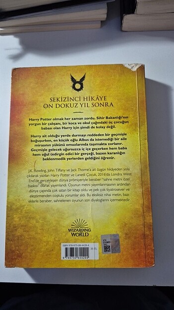  Harry Potter lanetli çocuk