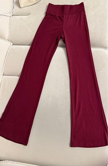 Bershka orij bordo pantolon s/m beden mevcut