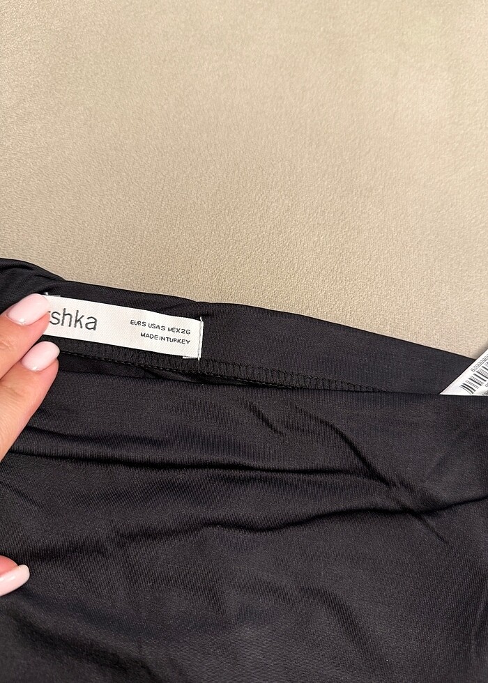 Bershka uzun yırtmaçlı etek oysho kumaş soft - Görsel 5