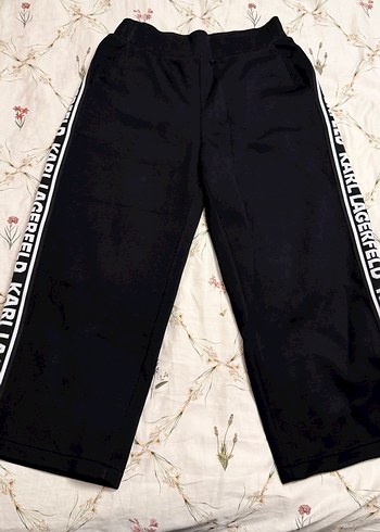 Orijinal Karl Lagerfeld Logo Şeritli Pantolon - Görsel 4