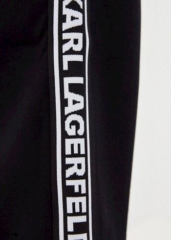 Orijinal Karl Lagerfeld Logo Şeritli Pantolon - Görsel 3