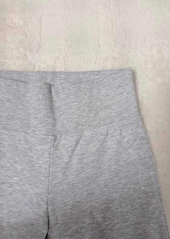 Bershka orj Gri Yüksek Bel İspanyol Paça Tayt S - Görsel 2