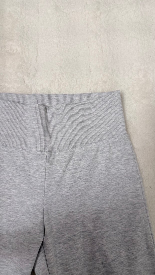 Bershka orj Gri Yüksek Bel İspanyol Paça Tayt  S - Görsel 2