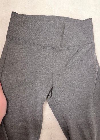 Bershka orj. XS Gri İspanyol Paça Tayt  Sıfır - Görsel 4