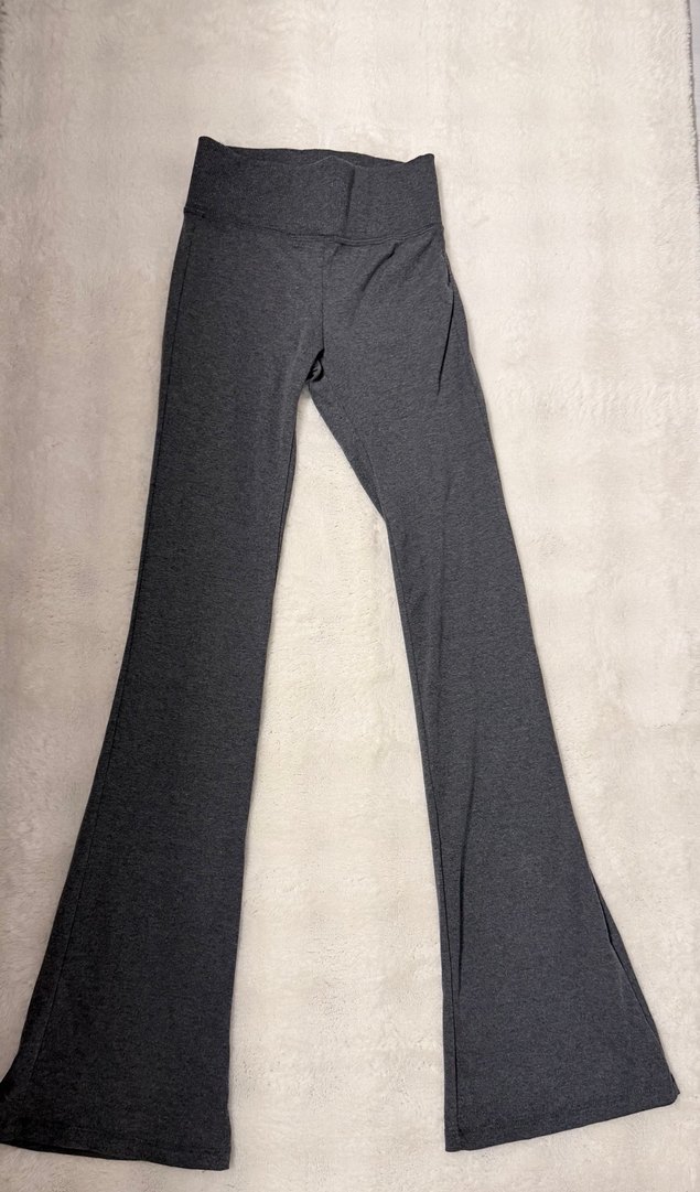 Bershka orj. XS Gri İspanyol Paça Tayt  Sıfır - Görsel 3