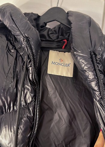 Moncler siyah şişme mont - Görsel 3