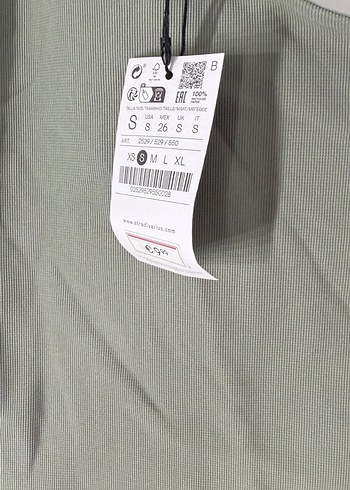 Stradivarius Tek Omuzlu Uzun Kollu Kadın Bluz - Görsel 2