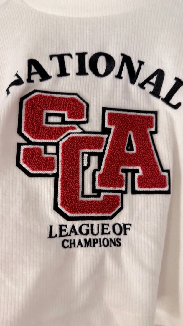 Bershka beyaz Baskılı Uzun Kollu Sweatshirt - Görsel 3