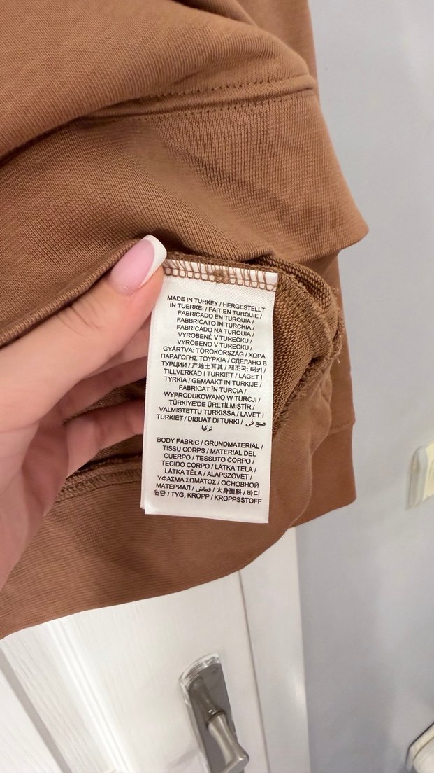 Bej orijanal GANT Baskılı Sweatshirt - Görsel 5