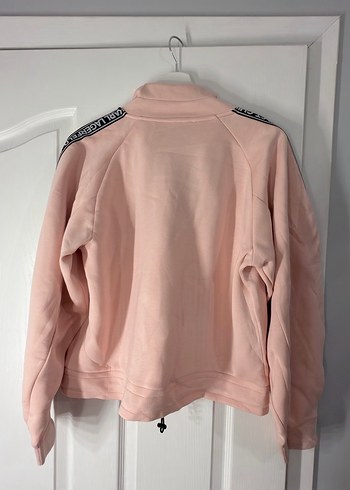 Pembe Yarım Fermuarlı Kadın Sweatshirt Karl Legerfeld - Görsel 6