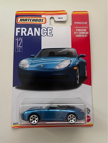 Porsche 911 Carrera Cabriolet France Matchbox