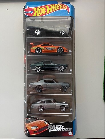 Fast & Furious Hot Wheels 5?li set