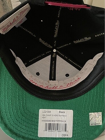 Diğer Mitchell & Ness ?iami Heat Cap Sapka