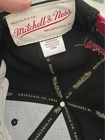 Beden Mitchell & Ness ?iami Heat Cap Sapka