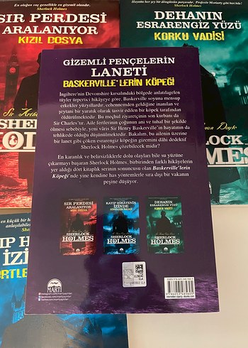  Beden Renk Sherlock Holmes Gizemli Kitap Seti